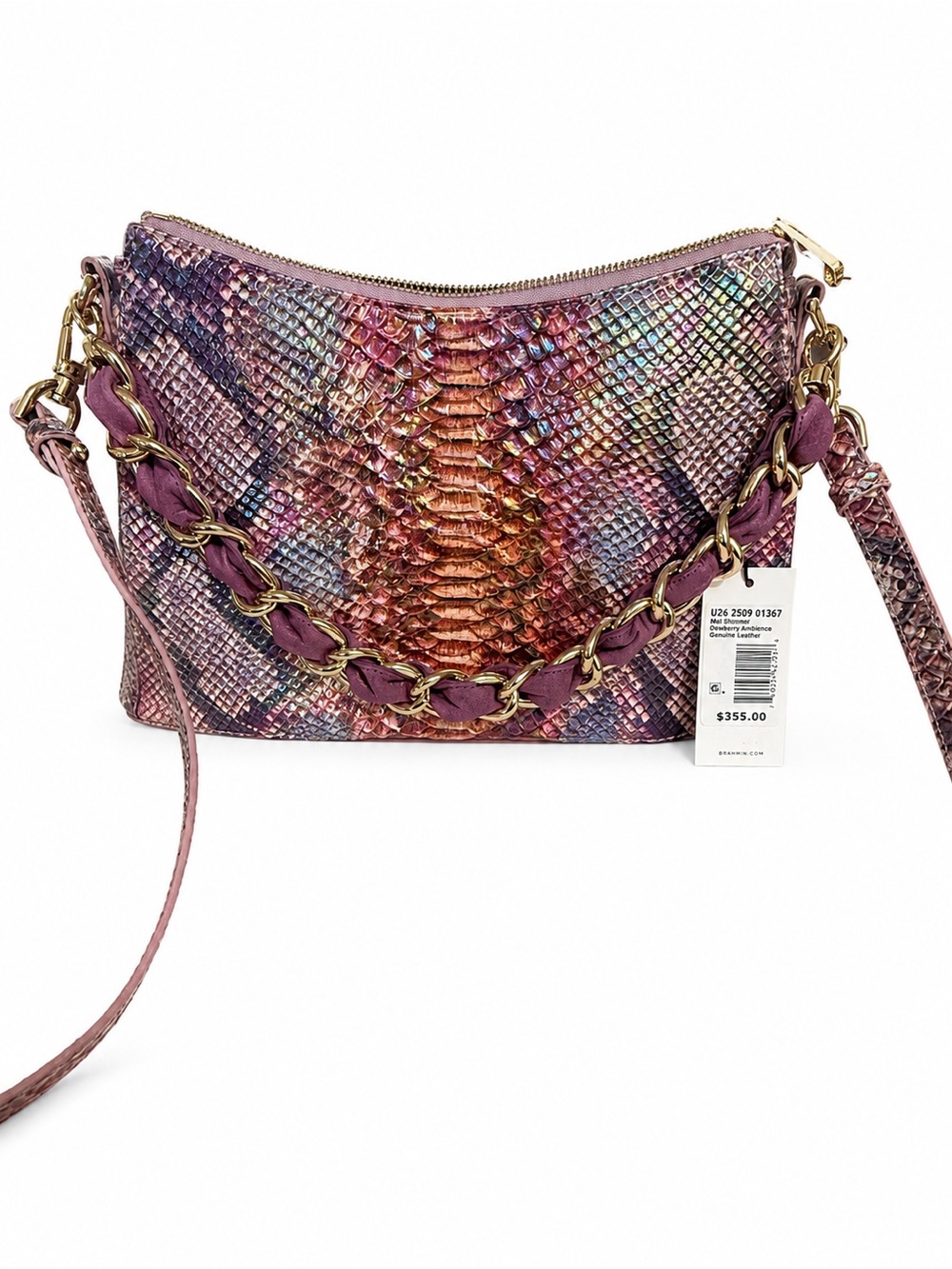 NWT Brahmin Mod Shayna Dewberry Ametrine